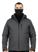 ANTRASİT SOFT SHELL MONT ÇİFT KAT POLARLI thumbnail 1