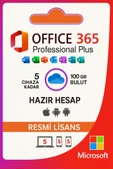 Office 365 Pro- Windows, Ipad, Tablet, MacOS, Android, 5 Cihaz SINIRSIZ Kulanım thumbnail 1
