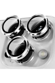 kens teknoloji Iphone 13 Pro Uyumlu Kamera Koruyucu Safir Cam thumbnail 1