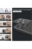 kens teknoloji Iphone 13 Pro Uyumlu Kamera Koruyucu Safir Cam thumbnail 2