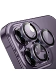 kens teknoloji Iphone 14 Pro Uyumlu Kamera Koruyucu Safir Cam thumbnail 1