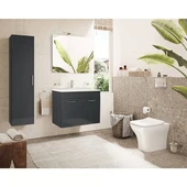 Vitra Ardea Banyo Dolabı Seti 80 cm Antrasit thumbnail 4