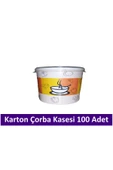 Fashcolle Karton Çorba Kasesi 16 Oz 100 Adet thumbnail 1