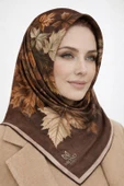 Soft Pamuk Eşarp-90 X 90 -06109 thumbnail 4