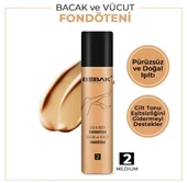 Bebak Bacak Fondöteni Medium No:2 Orta Ton 75 ML thumbnail 2