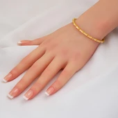 Ajda Model Altın Kelepçe Bileklik thumbnail 2