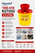 Tıbbi Atık Kutusu 1.5 Lt thumbnail 1