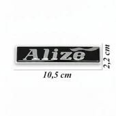 Renault Alize Damla Sticker Yazı thumbnail 3