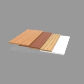 30x75 Cm Bambu Ahşap Raf - Suntalam Tekli Raf thumbnail 3