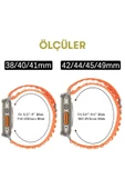 Apple Watch 38mm Mountain Kordon - Beyaz-(5796) thumbnail 5