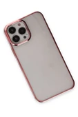 iPhone 13 Pro Max Kılıf Element Silikon - Pembe-(5796) thumbnail 3