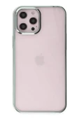 iPhone 12 Pro Max Kılıf Element Silikon - Yeşil-(5796) thumbnail 1