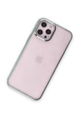 iPhone 12 Pro Max Kılıf Element Silikon - Yeşil-(5796) thumbnail 2