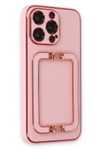 iPhone 13 Pro Max Kılıf Coco Elit Kapak - Pembe-(5796) thumbnail 2