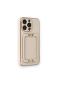 iPhone 14 Pro Max Kılıf Coco Elit Kapak - Gold-(5796) thumbnail 2