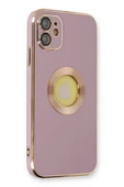iPhone 12 Kılıf Store Silikon - Mor-(5796) thumbnail 1