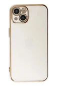 iPhone 14 Plus Kılıf Volet Silikon - Beyaz-(5796) thumbnail 2