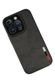 iPhone 14 Pro Kılıf Loop Deri Silikon - Siyah-(5796) thumbnail 3