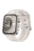 Huawei Fit 4 Nova Silikon Kordon - Bej-(5796) thumbnail 1
