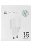 CA-13 25W Type-C Şarj Adaptörü - Beyaz-(5796) thumbnail 1