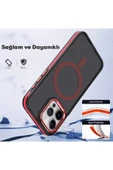 iPhone 15 Pro Winner Magsafe Kapak - Gri-(5796) thumbnail 3
