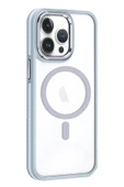 iPhone 15 Pro Winner Magsafe Kapak - Gri-(5796) thumbnail 2