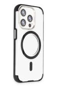 iPhone 15 Pro Max Hilton Magsafe Kapak - Siyah-(5796) thumbnail 2