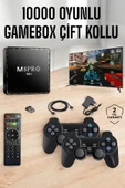TV Box Çift Oyun Kollu 10000 Oyunlu Atari MİR29091603 thumbnail 1