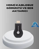 Akıllı Telefon ve TV Arasında Kablosuz Ekran Yansıtma Cihazı thumbnail 1