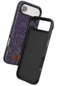Apple iPhone 17 Air Bright Simli Kapak - Derin Mor-(5796) thumbnail 3