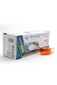 T20 21w 12v Tek Devre Amber Stop Ampulü thumbnail 1