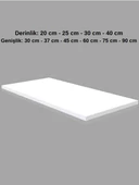 1 Adet Ahşap Raf - Suntalam Tekli Raf  Bambu 40x60 cm thumbnail 1