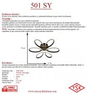 Eray Aydınlatma 501 Siyah Led Avize thumbnail 2