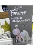 Figürlü masa lambası Açık yeşil thumbnail 3
