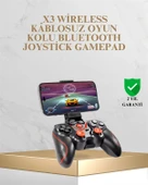 Bluetooth Kablosuz Oyun Kolu – Android iPhone PC Uyumlu thumbnail 1