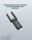USB WiFi Adaptör – 1200 Mbps Hız thumbnail 2