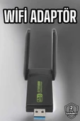 Wifi Adaptör Çift Bantlı Kablosuz Wifi Adaptörü thumbnail 1