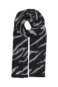 Only Oversize Zebra Desenli Atkı - Kışlık Şal thumbnail 2