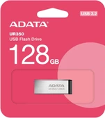 Adata UR350 128GB USB3.2 Gen1 Metal Flash Bellek thumbnail 2