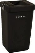 Carpex Optima Siyah Çöp Kovası 8 L thumbnail 2