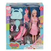02426 Anlily Pusetli Bebek -Oyuncak thumbnail 1