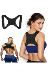 Unisex Siyah Dik Duruş Korsesi thumbnail 1