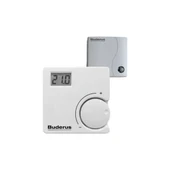 Buderus Oda Termostatı kablosuz RT20RF thumbnail 1