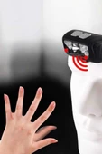 Kafa Lambası Kamp Lambası Sensörlü Şarjlı Ayarlanabilir thumbnail 3