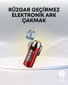 USB Şarjlı Suya Dayanıklı Elektrikli Çakmak thumbnail 1