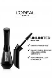 LOREAL PARİS UNLİMİTED SİYAH MASKARA thumbnail 5