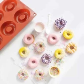Çikolata Kalıbı - Silikon - Donut (DNT-29) thumbnail 6