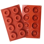 Çikolata Kalıbı - Silikon - Donut (DNT-29) thumbnail 2