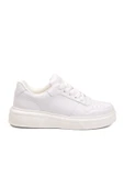 Beyaz Bağcıklı Unisex Sneaker thumbnail 2