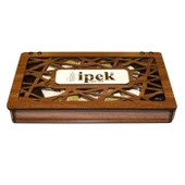 İpek Pişmaniye Ahşap Kutu Elegance 500 gr thumbnail 2
